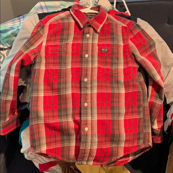 Polo RL Plaid Button Down - Picture 1 of 7